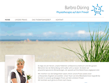 Tablet Screenshot of praxis-duering.de